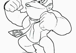 Donkey Kong Coloring Pages King Kong Coloring Pages Inspirational Godzilla Printable Coloring