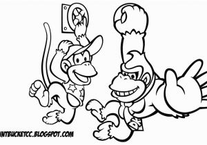 Donkey Kong Coloring Pages Super Mario Malvorlagen Best Unique Donkey Kong Coloring Pages