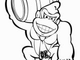 Donkey Kong Mario Kart Coloring Pages King Kong Coloring Pages Awesome Donkey Kong Holding A Barrel