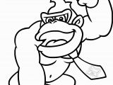 Donkey Kong Mario Kart Coloring Pages Mario Coloring Pages Free Printable Inspirational Donkey Kong