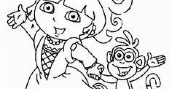 Dora and Boots Coloring Pages to Print 167 Best Dora Coloring Pages Images