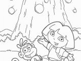 Dora and Boots Coloring Pages to Print Dora and Boots are Near Mount Coloring Pages Dora the Explorer
