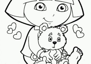 Dora Coloring Pages Halloween Colour Cartoon Characters