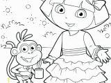 Dora Coloring Pages Halloween Lovely Coloring Pages Dora the Explorer Line Picolour