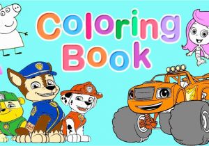 Dora Nick Jr Coloring Pages Nick Jr Coloring Book Pt Blaze Paw Patrol Dora and Friends Free