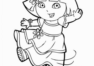 Dora the Explorer Coloring Pages Pdf Drawing Pages