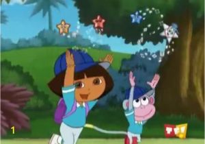 Dora the Explorer Wall Mural Dora the Explorer Baseball Boots Catch the Stars