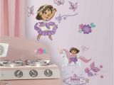 Dora the Explorer Wall Mural Roommates Dora S Enchanted forest Adventures Peel and Stick Wall Decals