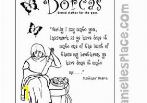 Dorcas Helps Others Coloring Page Dorcas Sunday School Lesson Craft and Activity Ideas