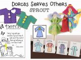 Dorcas Helps Others Coloring Page Dorcas Sunday School Lesson Craft and Activity Ideas