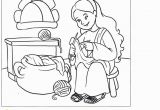 Dorcas In the Bible Coloring Pages D = Dorcas