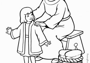 Dorcas In the Bible Coloring Pages Dorcas Bible Page to Print and Color