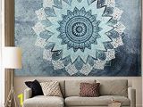 Dorm Room Wall Murals Apher India Bohemian Mandala Tapestry Wall Hangings Bedspread Blanket Beach towel Wall Art for Living Room Bedroom Dorm Decor 60" X 80"