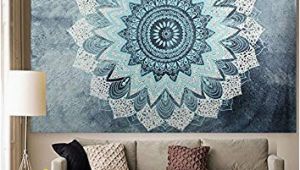 Dorm Room Wall Murals Apher India Bohemian Mandala Tapestry Wall Hangings Bedspread Blanket Beach towel Wall Art for Living Room Bedroom Dorm Decor 60" X 80"