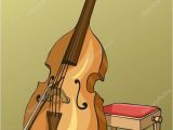 Double Bass Coloring Page Double Bass Stock Vectors Royalty Free Double Bass Illustrations