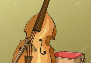 Double Bass Coloring Page Double Bass Stock Vectors Royalty Free Double Bass Illustrations