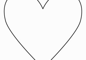 Double Heart Coloring Pages 35 Good Heart Template for Cutouts for Heart Animals