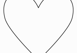 Double Heart Coloring Pages 35 Good Heart Template for Cutouts for Heart Animals