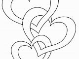 Double Heart Coloring Pages 55 Heart Coloring Pages