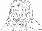 Dove Cameron Coloring Pages Evie Descendants 2 Coloring Page Milahny Bday Pinterest Evie