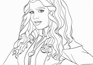 Dove Cameron Coloring Pages Evie Descendants 2 Coloring Page Milahny Bday Pinterest Evie