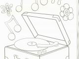 Dove Cameron Coloring Pages Record Player Coloring Page My Coloring Pages