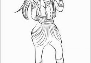 Dove Cameron Coloring Pages Uma Descendants 2 Coloring Page