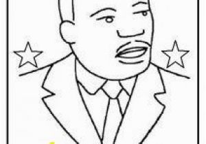 Dr Martin Luther King Jr Coloring Pages for Preschoolers Martin Luther King Color Sheet