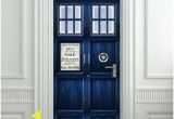 Dr who Tardis Wall Mural Wall Door Sticker who Police Box Movie Sticker Mural