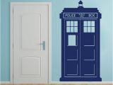 Dr who Wall Mural Tardis Doctor who Style Wall Sticker Kids Room Baby Nursery Tv Wall