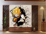 Dragon Ball Wall Mural Cartoon Tv sofa Background Wallpaper Living Room Bedroom