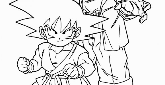 Dragon Ball Z Coloring Page Unique Dragon Ball Z Coloring Sheet Gallery