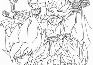 Dragon Ball Z Coloring Pages for Adults Dragon Ball Z Super Coloring Pages Tattoo