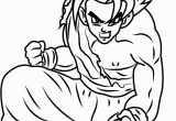 Dragon Ball Z Coloring Pages Pdf son Goku Dragon Ball Z Coloring Page Free Dragon Ball Z