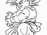 Dragon Ball Z Goku Coloring Pages Printable Printable Goku Coloring Pages for Kids