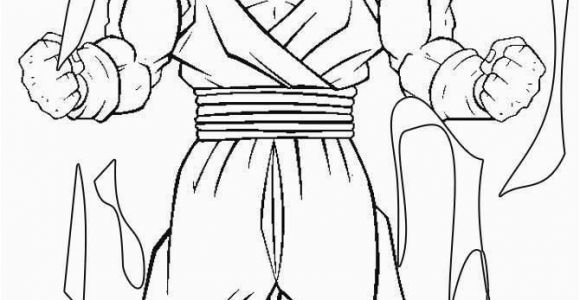 Dragon Ball Z Goku Coloring Pages Printable Printable Goku Coloring Pages for Kids