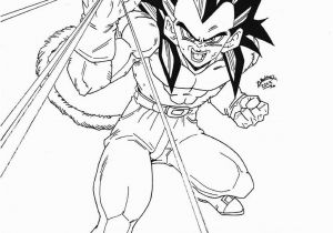 Dragon Ball Z Gt Coloring Pages Dragonball Gt Ve A Ssj4 Lineart Di 2020