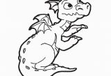 Dragon Coloring Pages for Kids Printable Dragon Coloring Pages for Preschool Preschool and