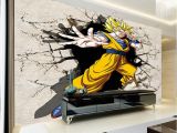 Dragon Wall Decals Murals Dragon Ball Wallpaper 3d Anime Wall Mural Custom Cartoon