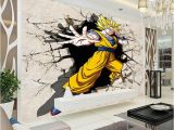 Dragon Wall Decals Murals Dragon Ball Wallpaper 3d Anime Wall Mural Custom Cartoon