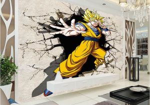 Dragon Wall Decals Murals Dragon Ball Wallpaper 3d Anime Wall Mural Custom Cartoon