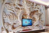 Dragon Wall Murals Large Custom 3d Wall Murals Wallpaper Chinese Style Dragon Relief
