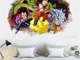 Dragon Wall Stickers Murals Dragon Ball Cartoon Dragon Goku Ve A Art Mural Wall Decal