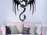 Dragon Wall Stickers Murals Fire Flying Dragon Me Val Tales Decor Wall Mural Vinyl Art