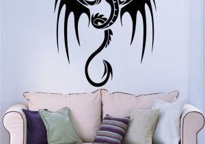 Dragon Wall Stickers Murals Fire Flying Dragon Me Val Tales Decor Wall Mural Vinyl Art