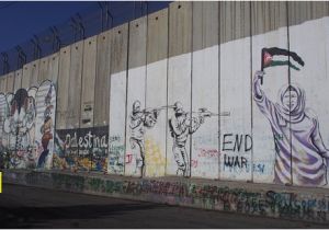 Drawing Murals On Wall Separation Wall Bild Von Banksy S Shop Bethlehem
