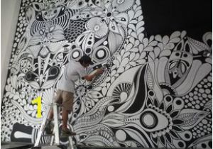 Drawing Murals On Wall Zentangle Uniposca Cerca Con Google