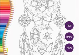 Dream Catcher Coloring Pages Dreamcatcher Coloring Pages Adult Coloring Book Printable