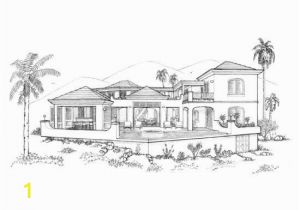 Dream House Coloring Pages Sketches Of Modern Houses Google Search