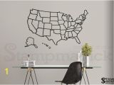 Dry Erase World Map Wall Mural United States Of America Map Outlines Wall Decal Usa